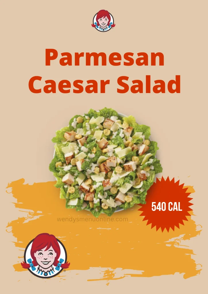 Wendy's Parmesan Caesar Salad